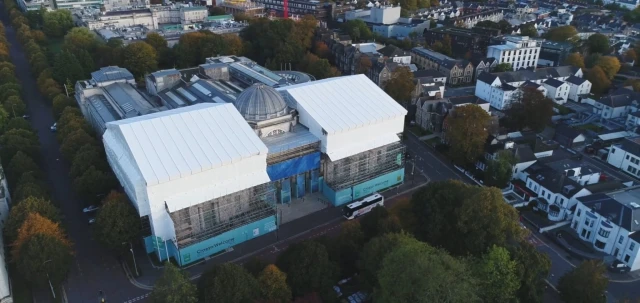 Cardiff Museum Roof